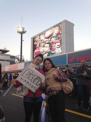 A photo on the Pitwalk【Image Photo】